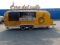 Remorque alimentaire de bar à cocktails mobile en Chine Remorques de rue légale moderne Camion de nourriture boisson mobile Magasin d'alimentation avec salle de bain