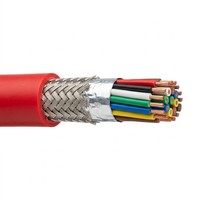 Doppelt Abgeschirmtes Mehradriges 18AWG Verzinntes Kupfer PVC-Mantel 300V Flexibles Abgeschirmtes Kommunikations-Elektrokabel