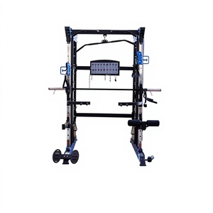 Macchina Fitness Multifunzione Professionale di Grado Commerciale: Smith Machine, Squat Rack e Panca per Sollevamento Pesi per Palestre e Studi Professionali - Product Image 6