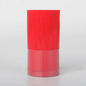 شعيرات قصيرة مجوفة صلبة مدببة من البوليستر الشعيرات الاصطناعية للفرشاة الخشبية - Product Image 3