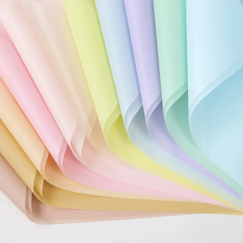 רב צבעים נייר עטיפה עמיד למים עטיפת פרחי נייר