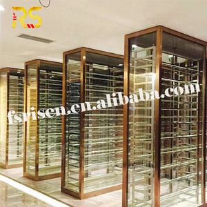 <span class=keywords><strong>Porte</strong></span>-vin moderne sur pied en acier inoxydable, solution de rangement et d'exposition pour bouteilles de vin, pour bar à domicile ou <span class=keywords><strong>cave</strong></span> - Product Image 2