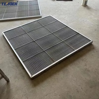 Désembrouilleur en treillis métallique pour usines chimiques, séparation haute efficacité des gouttelettes liquides, résistant à la corrosion