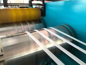 Macchina per la Produzione di Reggette in PP/PE, Linea di Produzione di Reggette Flessibili in Fibra di Poliestere, Controllo PLC - Product Image 3