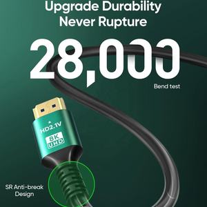 8k Uhd <strong>HDMI</strong> V2.1 8k 60hz <strong>HDMI</strong> To <strong>HDMI</strong> <strong>Cable</strong> 4k 120hz <strong>HDMI</strong> Kabel For Home Theater Monitor Computer Projector - Product Image 3