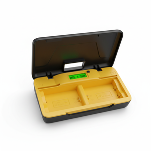 Chargeur de batterie rapide PD 20W pour appareil photo, double emplacement, étui de rangement avec écran LCD pour Sony NP-FZ100 NP-FW50 Canon LP-E6 <span class=keywords><strong>Nikon</strong></span> EN-EL15 - Product Image 2
