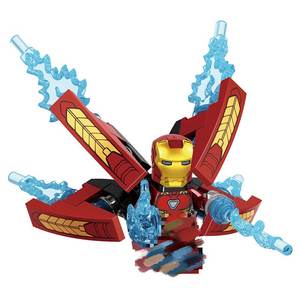 Vente en gros populaire de blocs de construction série Héros, figurines de 4,5 cm de haut, blocs de construction <span class=keywords><strong>super</strong></span> petits à petites particules - Product Image 5