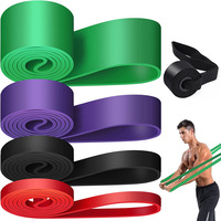 Venta al por mayor de Power Pull Up de goma elástica para gimnasio Fitness bandas de resistencia personalizadas para hacer ejercicio