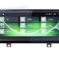 Pemutar Dvd mobil eksekutif 10.25 inci Android portabel Multimedia untuk BMW X1 2012-2015 dengan navigasi GPS