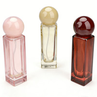 Vente en gros de flacons de parfum portables de luxe personnalisés et rechargeables en verre de 30 ml pour les soins de la peau