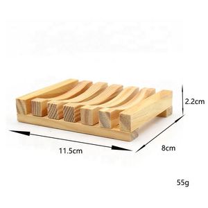 Porte-savon en bois artisanal pour lavabo, baignoire, douche, salle de bain - Product Image 2