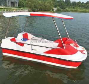 Bateau à pédales pour 4 personnes, <span class=keywords><strong>vélo</strong></span> aquatique, moteur électrique, bateau à pédales en fibre <span class=keywords><strong>de</strong></span> verre pour 2, canoë, kayak, bateau <span class=keywords><strong>de</strong></span> pêche avec batterie et pédales - Product Image 2