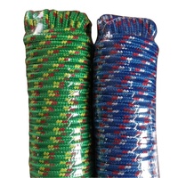 Corde tressée en PE, PP, polyester, nylon, polypropylène, longue durée de vie, vente chaude, 1 mm, 2 mm, 3 mm, 4 mm, 5 mm, 6 mm, 8 mm, 10 mm, 12 mm, 16 mm, 18 mm