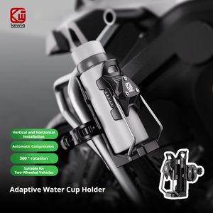 Portabicchieri Kewig Antifurto Non Regolabile con Funzionamento a Una Mano a 360° ° Supporto Girevole 50-80mm per Bottiglie/Bicchieri Adatto a Moto/Bici/Scooter - Product Image 3