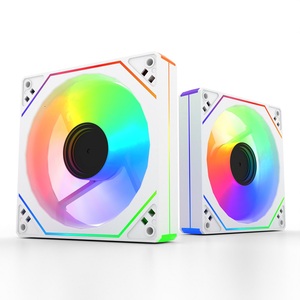 Vô cực ống kính RGB 120 mét argb Cooler Fan tiếng ồn thấp với kiểm soát nhiệt độ cho <span class=keywords><strong>PC</strong></span> chơi Game trường hợp máy tính Cooler bởi chơi game thương hiệu - Product Image 1
