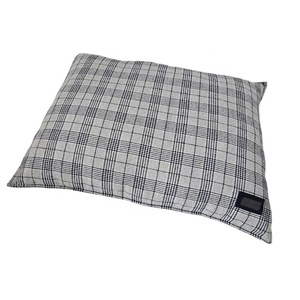 Grosir Tempat Tidur Anjing <span class=keywords><strong>Tartan</strong></span> Bantal Anjing Lembut Bantal Hewan Peliharaan Nyaman Penutup Dapat Dilepas untuk Anjing - Product Image 5