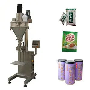220v Auger Feeder Powder Packaging Machinery Small Plastic Bottle Packaging Machine