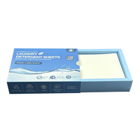 Fogli di detersivo per bucato monouso ecologici di qualità Premium COMMIGLOW
