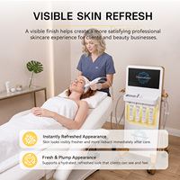 Appareil Hydra Aqua Peel Facial 14/17/18 en 1 pour Salon de Beauté, avec Solution Booster de Sérum Hydra Facial – Meilleur Choix