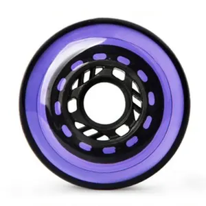 76A 74A 82A 85 A 90A inline roller hockey SHR PU roller skate wheels 72mm 76mm 80mm 84mm