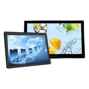 Tùy chỉnh pin/PoE y tế sử dụng 17 inch Wall Mount tất cả trong một máy tính bảng Android PC Android 6.0 / 8.1