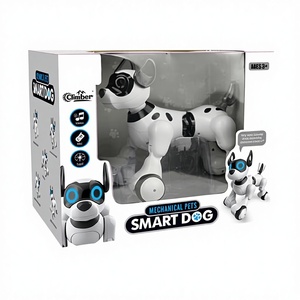 Juguete Robot Educativo de Plástico con Control Remoto Infrarrojo, Robot Perro Electrónico Inteligente con Música y Luces - Product Image 3