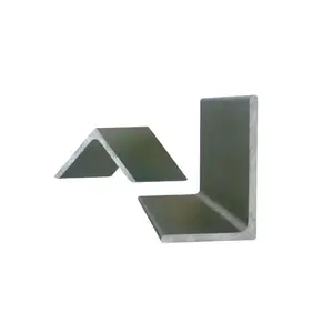 Barra de hierro de ángulo de acero igual laminada en caliente perforada con ángulos de acero inoxidable 1,4418 con agujeros