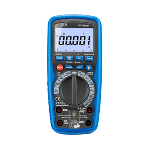 DT-9929 True RMS Industrial 10A การวัด AC + DC/1000V 9999หน่วยความจำ20MHz แบนด์วิธ40M - Product Image 2