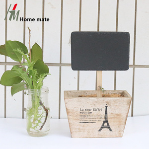 Marque de <span class=keywords><strong>jardin</strong></span> en <span class=keywords><strong>ardoise</strong></span> noire, panneau d'étiquettes pour plantes, vente en gros, usine, - Product Image 6