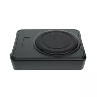 Basse Pure 12v Ultra-mince voiture Audio modifié 10 pouces siège électrique haut-parleur fermé voiture caisson de basses