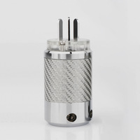 RASANTEK OEM ODM amplificateur CD HIFI haut de gamme avec norme nationale plaqué rhodium prise d'alimentation audio américaine DIY pour cordon d'alimentation