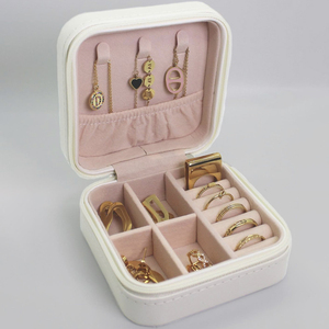 Bandeja de exhibición de Joyas de terciopelo organizador de joyas <span class=keywords><strong>para</strong></span> anillos collar <span class=keywords><strong>pendientes</strong></span> - Product Image 3