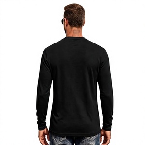 <b>Men</b>’s <b>Long</b> Sleeve <b>T</b>-<b>Shirt</b>, Crew Neck Plain Casual Tee, Regular Fit Pullover <b>Shirt</b> <b>for</b> Everyday and Casual Wear - Product Image 4