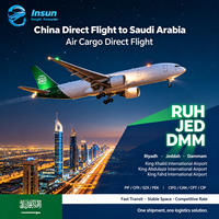 Transitaire fiable et rapide Alibaba |   Logistique d'exportation de fret aérien non-stop Chine-Arabie Saoudite RUH JED DMM CIF CFR CPT CIP