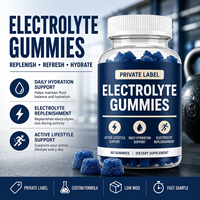 Gummies Électrolytes et Créatine : Hydratation, Nutrition Pré-entraînement, Favorise la Croissance Musculaire, Énergie, Soutien Squelettique et Articulaire, Végétalien, Adulte