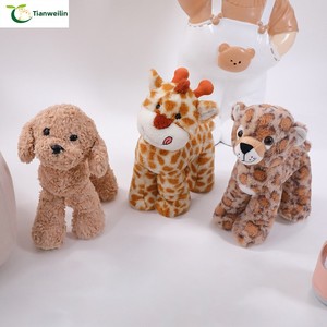 Peluche Simulato di Animali Carini per Bambini: Cane, <span class=keywords><strong>Cervo</strong></span>, Leopardo - Regalo di Compleanno - Product Image 5