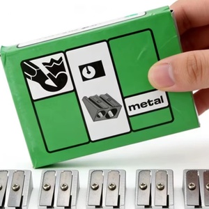 Sacapuntas Manual Metálico para el Mercado Africano, Diseño Duradero de Doble Orificio para Artistas y Estudiantes, Perfecto para Lápices de Dibujo y de Colores - Product Image 1