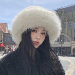 <span class=keywords><strong>หมวก</strong></span>บักเก็ตขนเฟอร์เทียมสำหรับผู้หญิง <span class=keywords><strong>หมวก</strong></span>ชาวประมงขนฟูหนานุ่ม อุ่นสบายสำหรับกิจกรรมกลางแจ้ง มีสินค้าพร้อมส่ง - Product Image 3