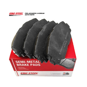 Plaquettes de frein semi-métalliques en céramique de qualité supérieure, sans bruit, pour voitures <span class=keywords><strong>TOYOTA</strong></span> LEXUS 04465 04466 - Product Image 1