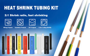 Jiaen fabrika özel PVC isı Shrink boru tek duvar esnek kaymaz yalıtım kılıfı özel LOGO renkli seçenekleri - Product Image 6