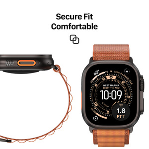 Correa de alta montaña para Apple Watch Ultra, correa de reloj deportiva de doble capa tejida para exteriores - Product Image 6