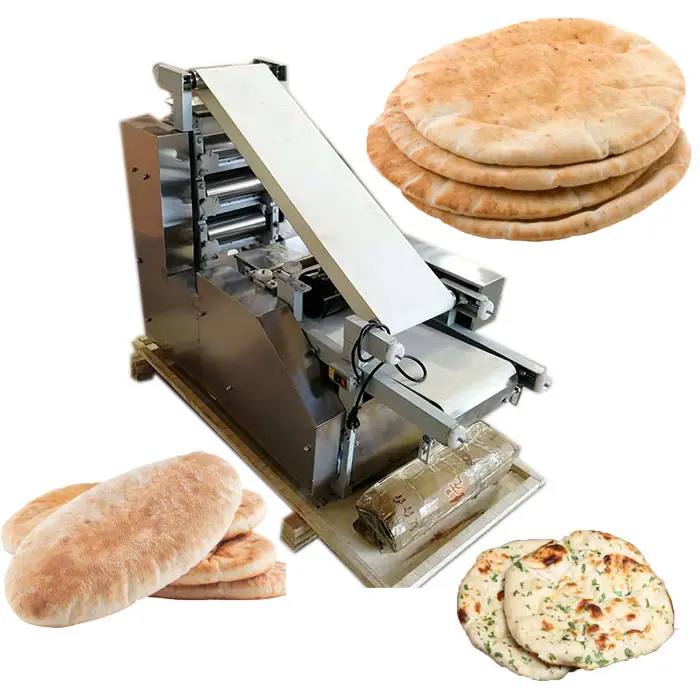 Durable Farina Chapati 5kg pita pan transportador horno harina maíz pan plano pita prensa tacos fabricante manual