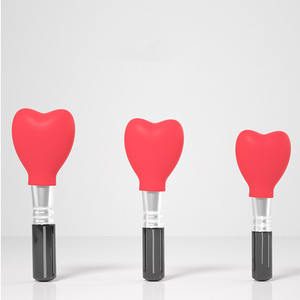 Protector de Brochas de Maquillaje en Forma de Corazón, de Silicona, Antipolvo, Personalizable, Venta Caliente - Product Image 4