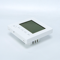 Thermostat intelligent LCD pour chauffage au sol électrique et à eau, contrôleur de température haute puissance avec fonction de liaison, directement de l'usine
