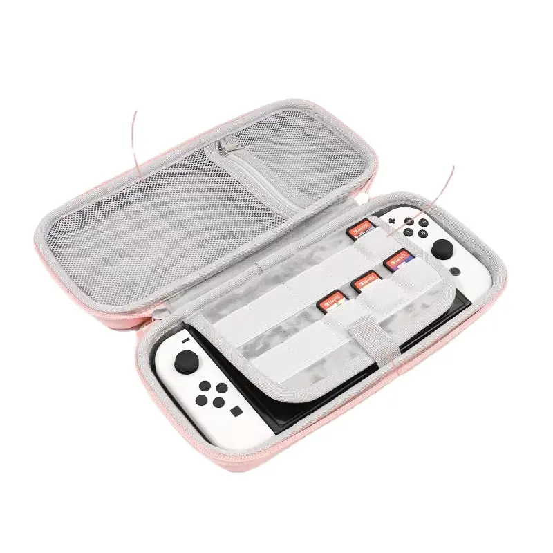 Source Fabricants EVA Sac Rigide de Voyage Manipulé Game Boy Cas Stockage Personnalisable Pour Nintendo Switch Oled Sac