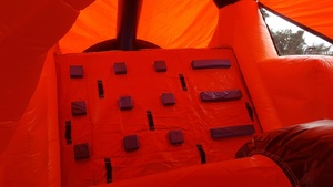 Lớp thương mại hổ bơm hơi chướng ngại vật nhà bị trả lại với đường trượt và đường hầm chướng ngại vật để giải trí cho trẻ em - Product Image 6