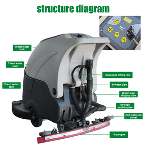 جهاز تنظيف كهربائي صناعي للفنادق يعمل بالبطارية جديد جهاز تنظيف كهربائي محمول متعدد الوظائف للأرضية - Product Image 3