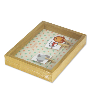 Picchetti orizzontali da appendere alla parete semplici ed ecologici 3 <span class=keywords><strong>foto</strong></span> di varie dimensioni cornice per <span class=keywords><strong>foto</strong></span> in legno - Product Image 3