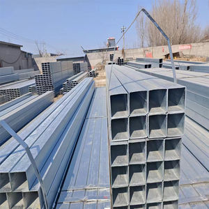 Fábrica Preço Baixo Mergulho Quente Galvanizado Tubo De Aço Quadrado 1/2 3/4 1 1.5 Inch 6m Pré Galvanizado Tubo Quadrado - Product Image 2