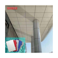 Muro cortina de panel perforado para fachada metálica de pared decorativa para chapa de aluminio aislada arquitectónica